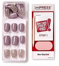 Press-On Manicure - Kiss imPress S Short Length Press-On Manicure — photo N3