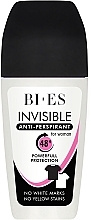 Fragrances, Perfumes, Cosmetics Roll-On Deodorant - Bi-Es Invisible For Woman