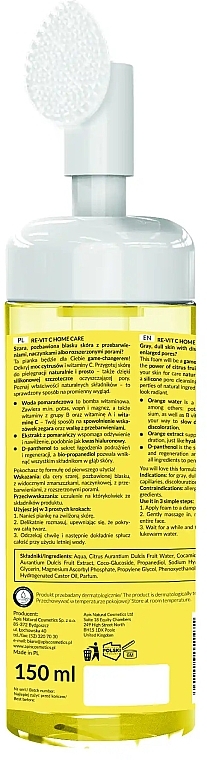 Face Cleansing Foam with Vitamin C - APIS Professional Re-Vit C Home Care — photo N2