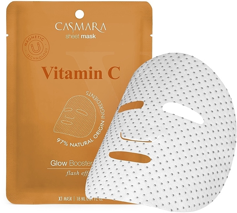 Radiance Booster Mask with Vitamin C - Casmara Vitamin C Glow Booster Mask — photo N1