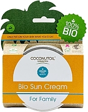 Fragrances, Perfumes, Cosmetics Mineral Sunscreen SPF 30 - Coconutoil Cosmetics Bio Sun Cream