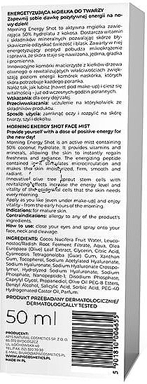 Energetic Face Mist - APIS Professional Advanced Skin Care Morning Energy Shot Face Mist — photo N2
