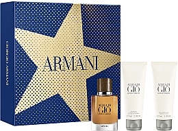 Fragrances, Perfumes, Cosmetics Giorgio Armani Acqua di Gio Absolu - Set (edp/40ml + a/sh/balm/75ml + sh/gel/75ml)