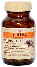 Arjuna Extract Dietary Supplement, 60 Caps - Sattva Ayurveda Arjuna Extract Supplement — photo N1