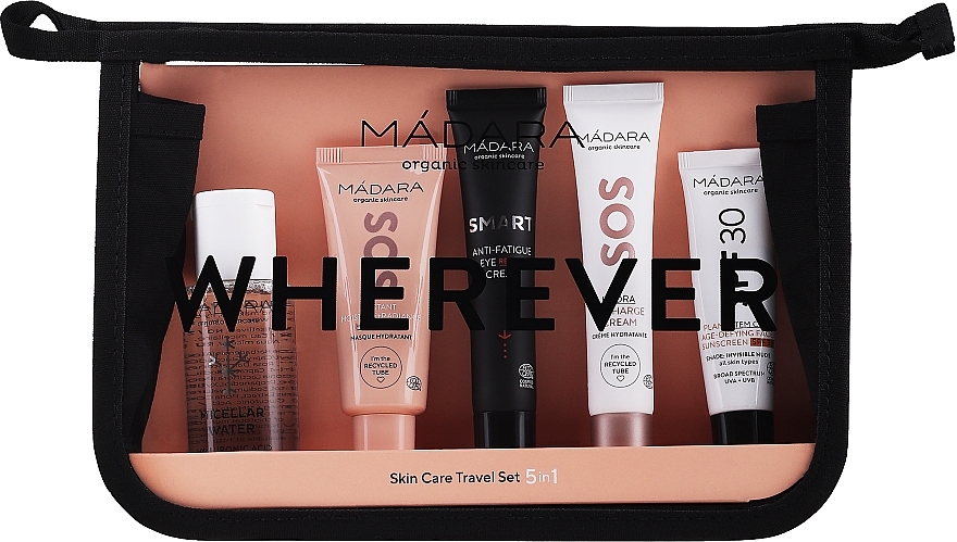 Wherever Travel Set, 5 products - Madara Cosmetics Fab Skin Jet Set — photo N1
