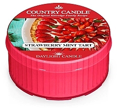 Fragrances, Perfumes, Cosmetics Tea Candle - Country Candle Strawberry Mint Tart Daylight