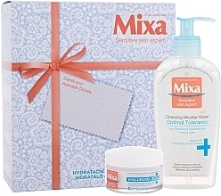 Fragrances, Perfumes, Cosmetics Set - Mixa Hyalurogel Box (cr/50ml + water/200ml)