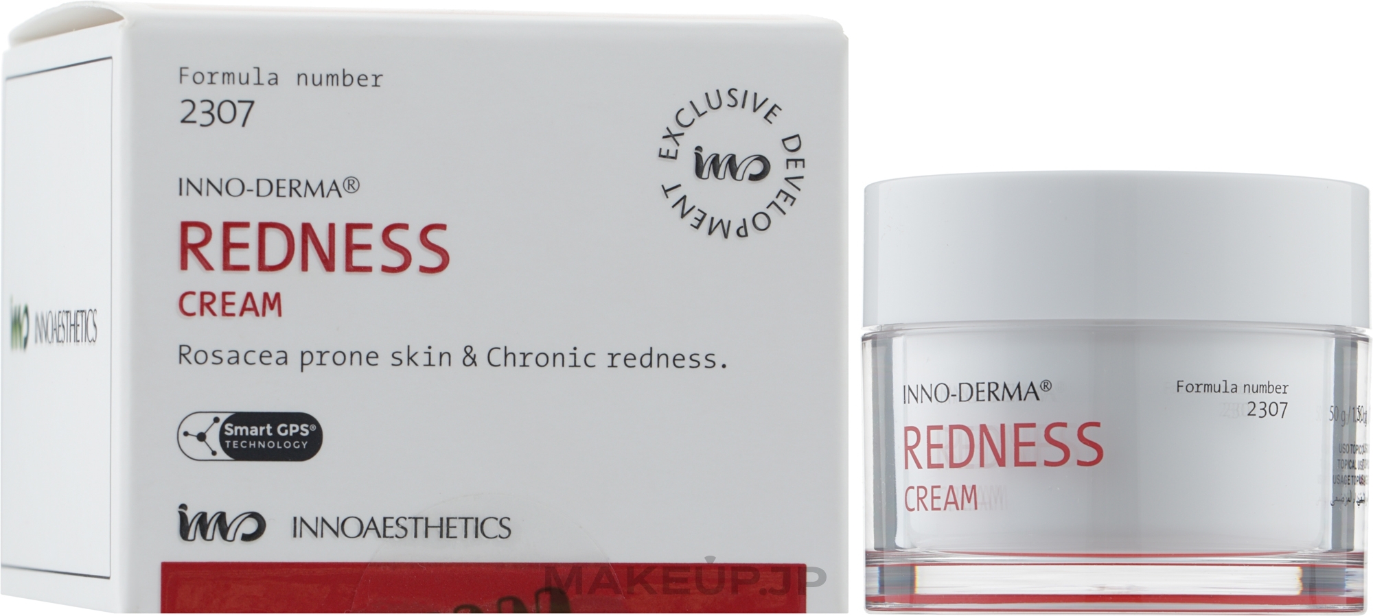 Moisturizing Anti-Redness Cream - Innoaesthetics Inno-Derma Redness Cream — photo 50 ml