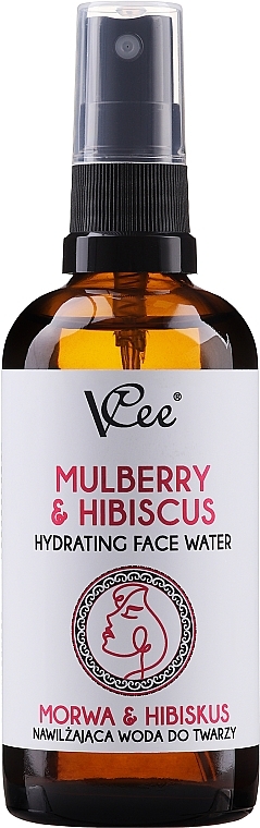 Mulberry & Hibiscus Face Water - VCee Mulberry & Hibiscus Hydrating Face Water — photo N2