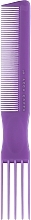 Hair Brush, 7255, purple - Acca Kappa Pettine Basic a Forchetta — photo N1