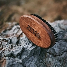 Beard Brush, 6 x 11 cm - Zew For Men Beard Brush — photo N5