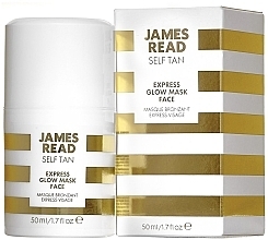 Express Self-Tan Face Mask - James Read Self Tan Express Glow Mask Tan Face — photo N1