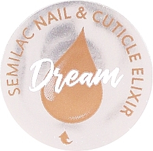 Nail & Cuticle Oil-Elixir Scented with Citrus - Semilac Care Nail & Cuticle Elixir Dream — photo N3