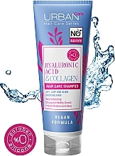 Hyaluronic Acid Shampoo - Urban Care Hyaluronic Acid & Collagen Extra Volumizing Strong & Healthy Growth Shampoo — photo N2