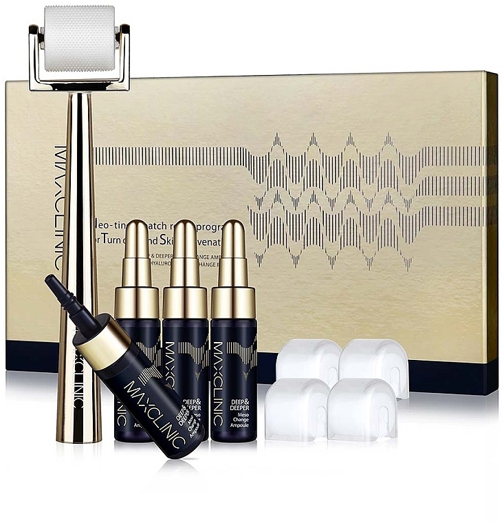 Mesotherapy Set - Maxclinic Meso Change Program x4 Neo-Tingle Patch Roller Program — photo N1