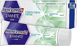 Toothpaste - Blend-a-Med 3D White Luxe Perfection Fresh Eucalyptus Mint — photo N2