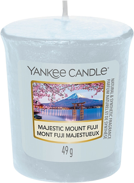 Scented Votive Candle "Majestic Fuji Mount" - Yankee Candle Majestic Mount Fuji — photo N1