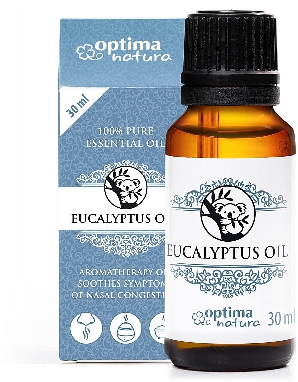 Eucalyptus Essential Oil - Optima Natura 100% Natural Essential Oil Eucalyptus — photo N2