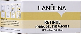 Fragrances, Perfumes, Cosmetics Retinol Hydra-Gel Eye Patches - Lanbena Retinol Collagen Eye Patches