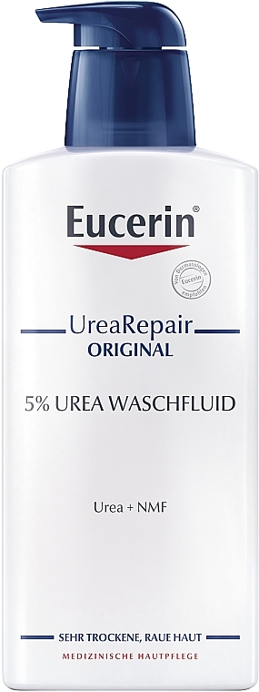 Cleansing Fluid - Eucerin UreaRepair Original Washfluid 5% — photo N1