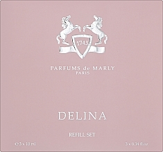 Fragrances, Perfumes, Cosmetics Parfums de Marly Delina - Set (edp/refill/3x10ml)	