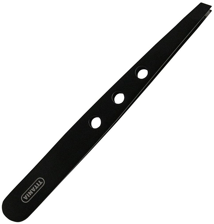 Slanted Tweezers, black - Titania — photo N1