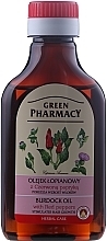 Hair Growth Burdock Oil with Red Peppers - Green Pharmacy — photo N1