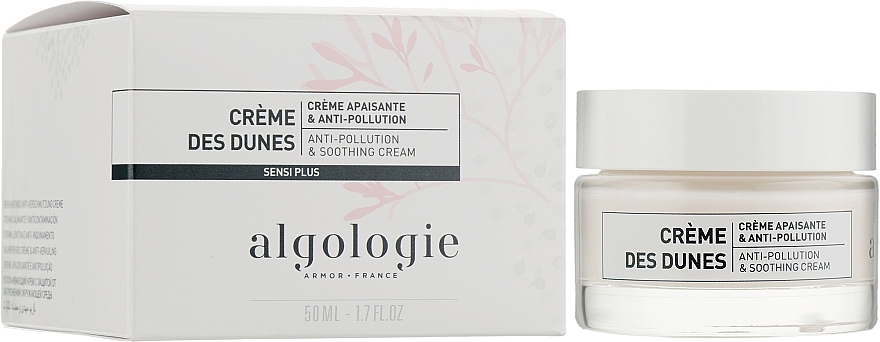 スージング ＆ ソフトニング フェイス クリーム - Algologie Sensi Plus Anti-Pollution & Soothing Cream — photo N2