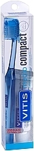 Fragrances, Perfumes, Cosmetics Set - Dentaid Vitis Cepillo Adult Dental Medio Compact Pack (toothbrush/1pcs + toothpaste/15ml)