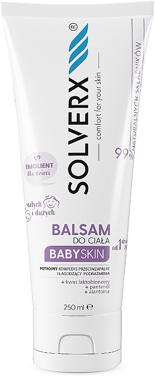 Body Balm - Solverx Baby Skin Balsam — photo N1