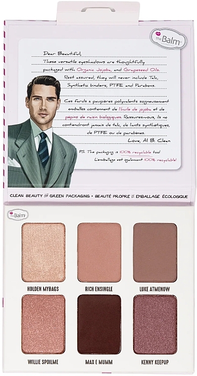 Eyeshadow Palette - theBalm Male Order Special Delivery Palette — photo N1