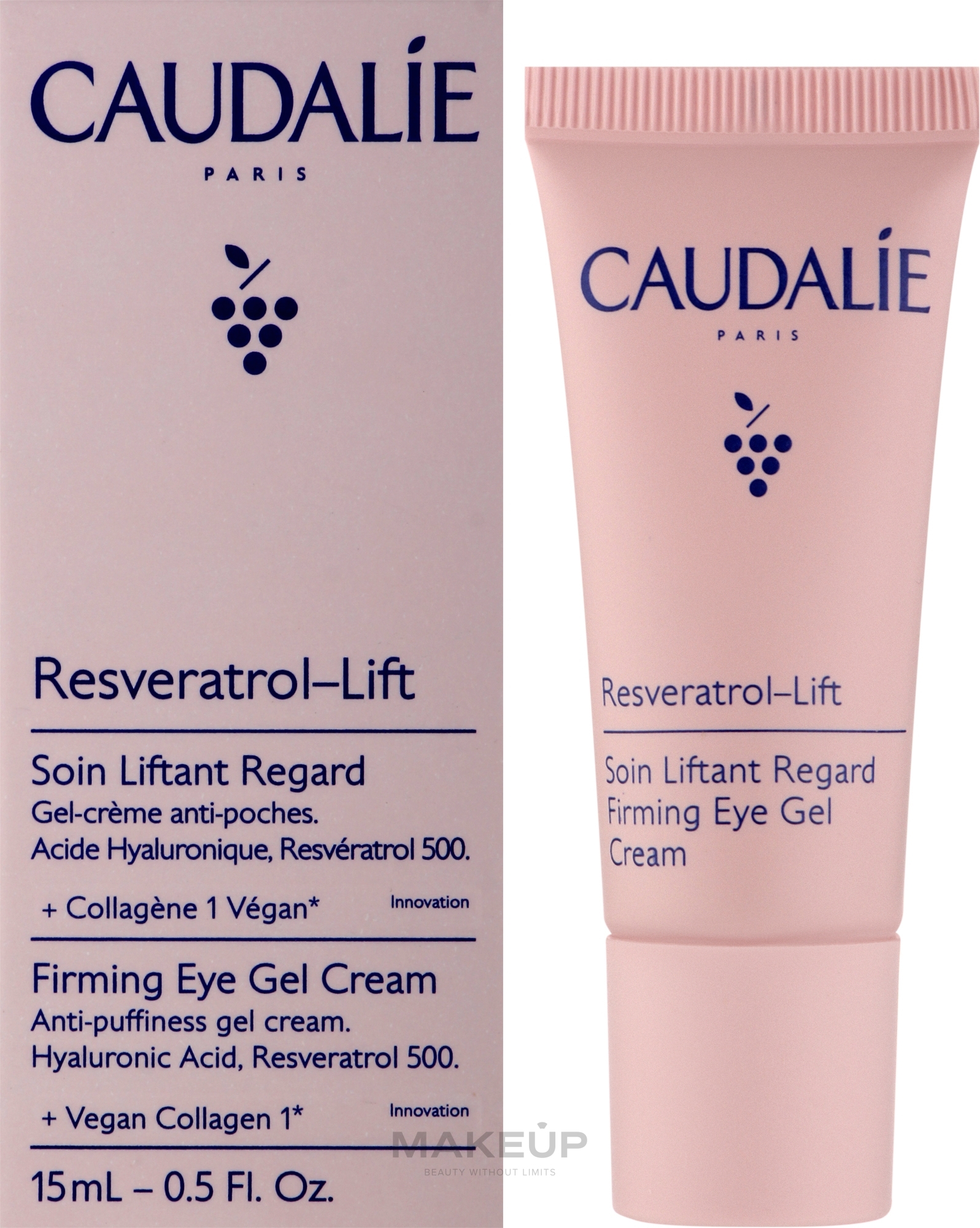 Eye Gel Cream - Caudalie Resveratrol-Lift Firming Eye Gel Cream New — photo 15 ml