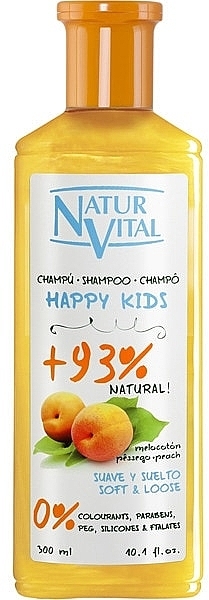 Baby Shampoo - Natur Vital Happy Kids Hair Shampoo — photo N1