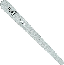 Polyurethane Nail File 180/240, 17.8 cm, grey, 50pcs - Tufi Profi Premium — photo N1