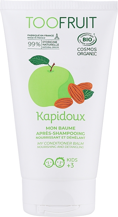 Apple & Almond Conditioner - Toofruit Detangling And Nourishing Conditioner Balm — photo N1