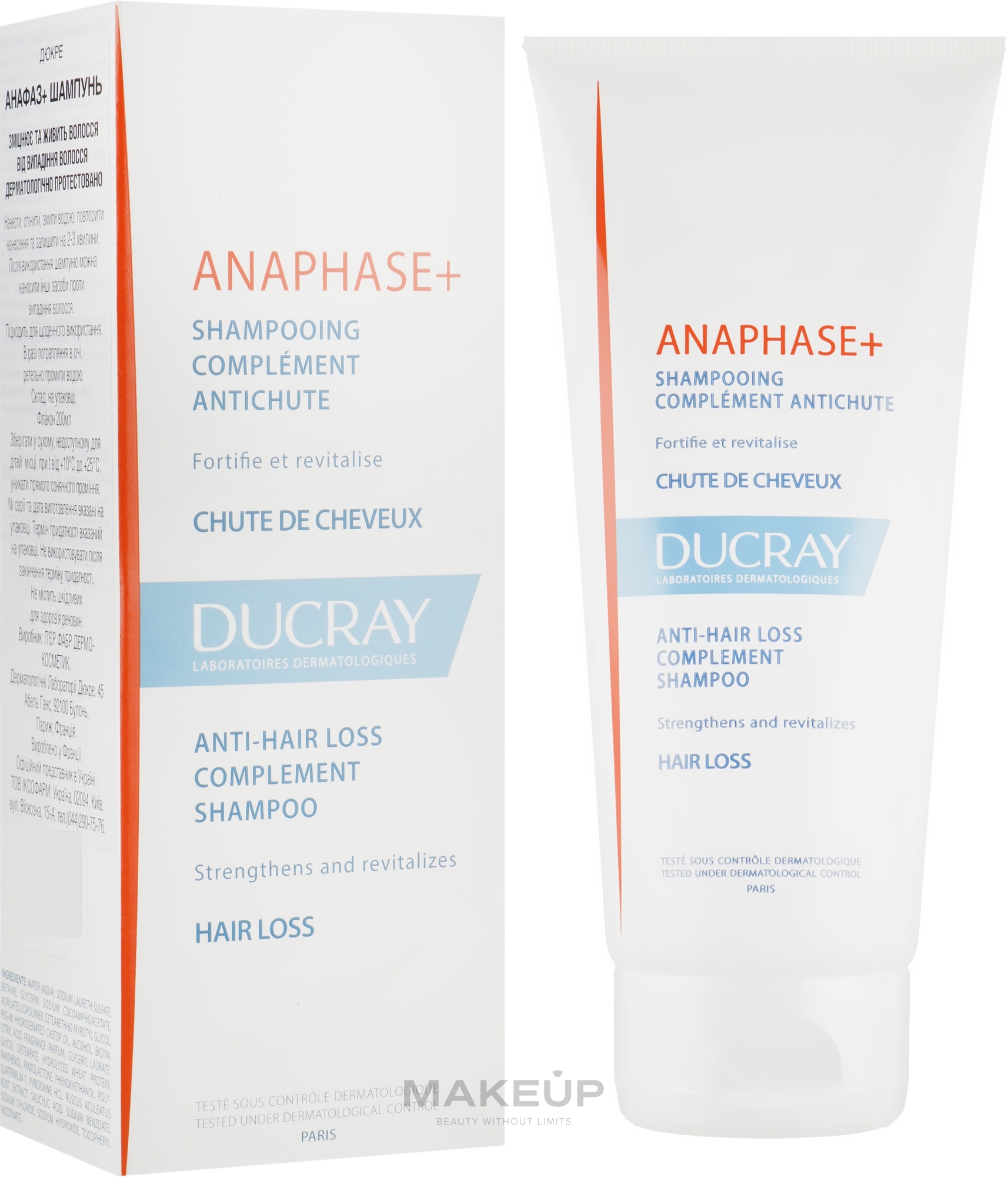 Anti Hair Loss Stimulating Shampoo for Weak Hair - Ducray Anaphase — photo 200 ml