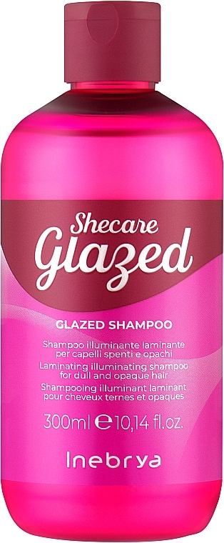 Shiny Shampoo with Glazing Effect - Inebrya Shecare Glazed Shampoo — photo N1