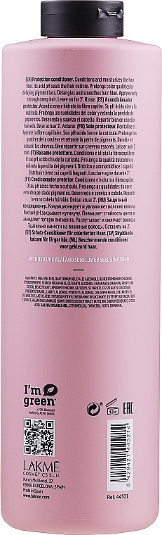 Color Protection Conditioner for Colored Hair - Lakme Teknia Color Stay Conditioner — photo N6