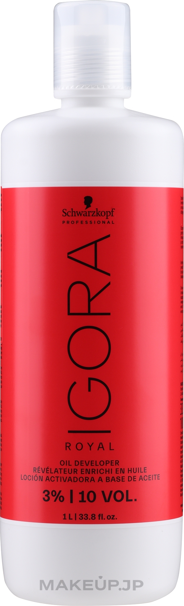 Lotion Developer 3% - Schwarzkopf Professional Igora Royal Oxigenta  — photo 1000 ml