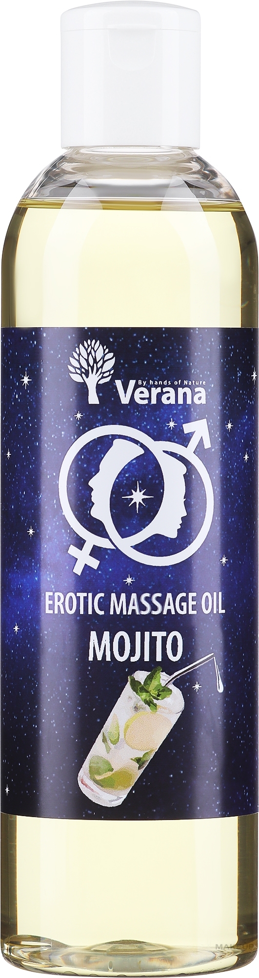 Erotic Massage Oil 'Mojito' - Verana Erotic Massage Oil Mojito — photo 250 ml