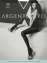 Tights "Invisible" 70 DEN, cacao - Argentovivo — photo N1