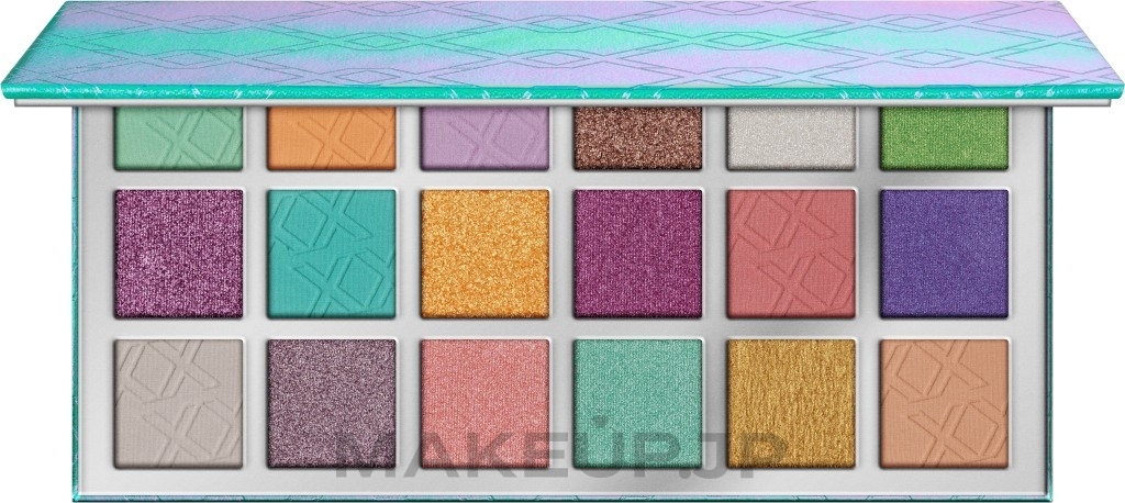 Eyeshadow Palette - XX Revolution Luxx Mint Master Shadow Palette — photo 18 g