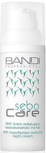 Revitalizing Night Face Cream - Bandi Professional Sebo Care PMF Imperfections Reducing Night Cream — photo N2