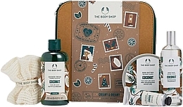 Fragrances, Perfumes, Cosmetics Set, 6 products - The Body Shop Creamy & Dreamy Coconut Big Gift