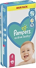 Diapers 'Pampers Active Baby' 4 (9-14 kg), 58 pcs - Pampers — photo N3
