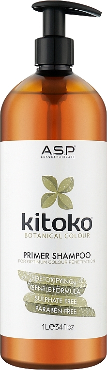 Shampoo - Affinage Kitoko Botanical Color Primer Shampoo — photo N1