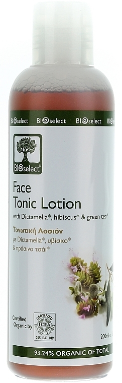 Facial Tonic with Dictamelia, Jasmine & White Tea - BIOselect Face Tonic Lotion — photo N4