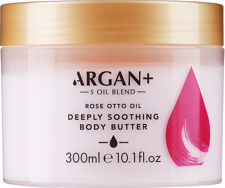 Body Butter "Moroccan Rose" - Argan+ Moroccan Rose Nourish & Soften Body Butter — photo N1