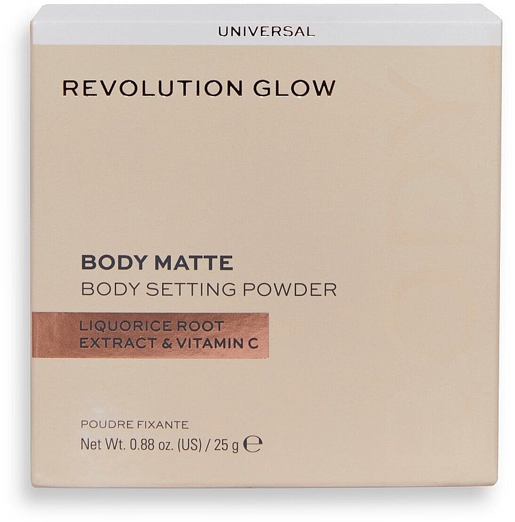 Face & Body Finishing Powder - Makeup Revolution Body Mattifying Finishing Powder — photo N1