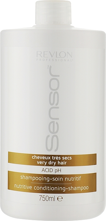 Nourishing Shampoo-Conditioner for Very Dry Hair - Revlon Professional Sensor Shampoo Nutritive — photo N2